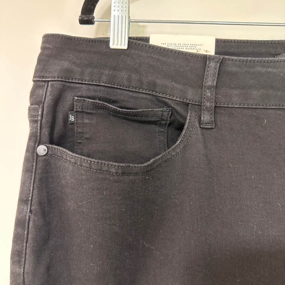 Judy Blue Capri Fit Jeans Womens 22W Black Mid Rise Stretch JB88239 - Picture 3 of 13
